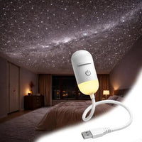Nebulite™ 2w1 Projektor Galaktyki i Lampka Nocna